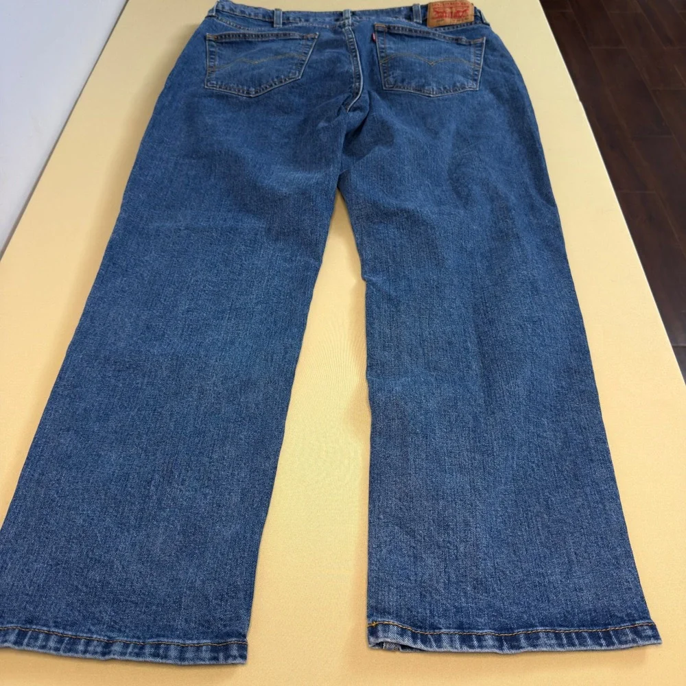 Levi's 559 Relaxed Straight Jeans Men 38x30 Medium Blue‎ Denim 100% Cotton